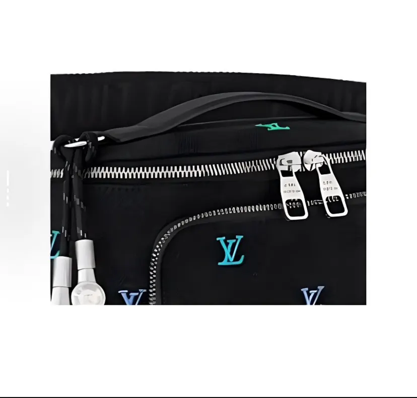 Louis Vuitton Black Monogram Belt Bag Casual