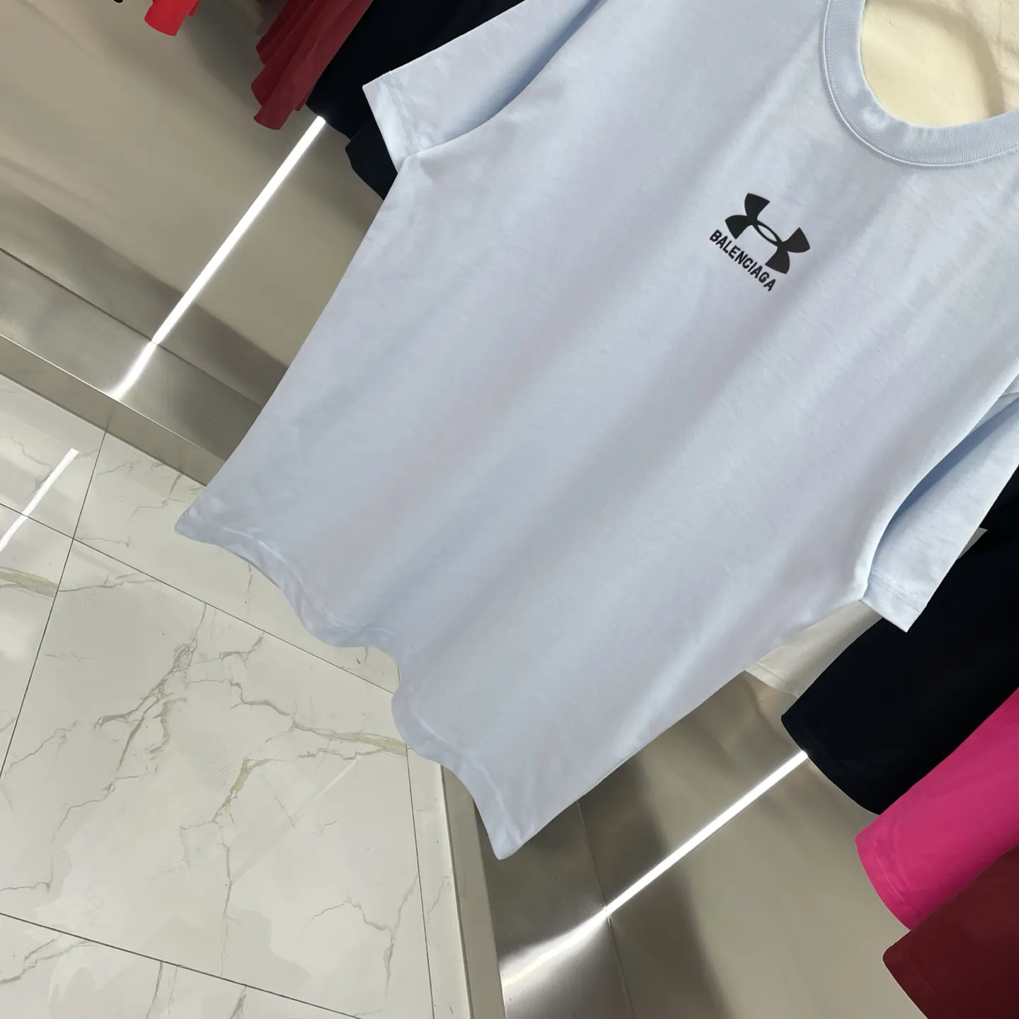 Balenciaga 黑色 纯棉 短袖T恤