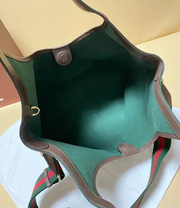 Gucci 帆布 Giglio托特包 ▫ 中号 ▫ 尺 大容量托特款