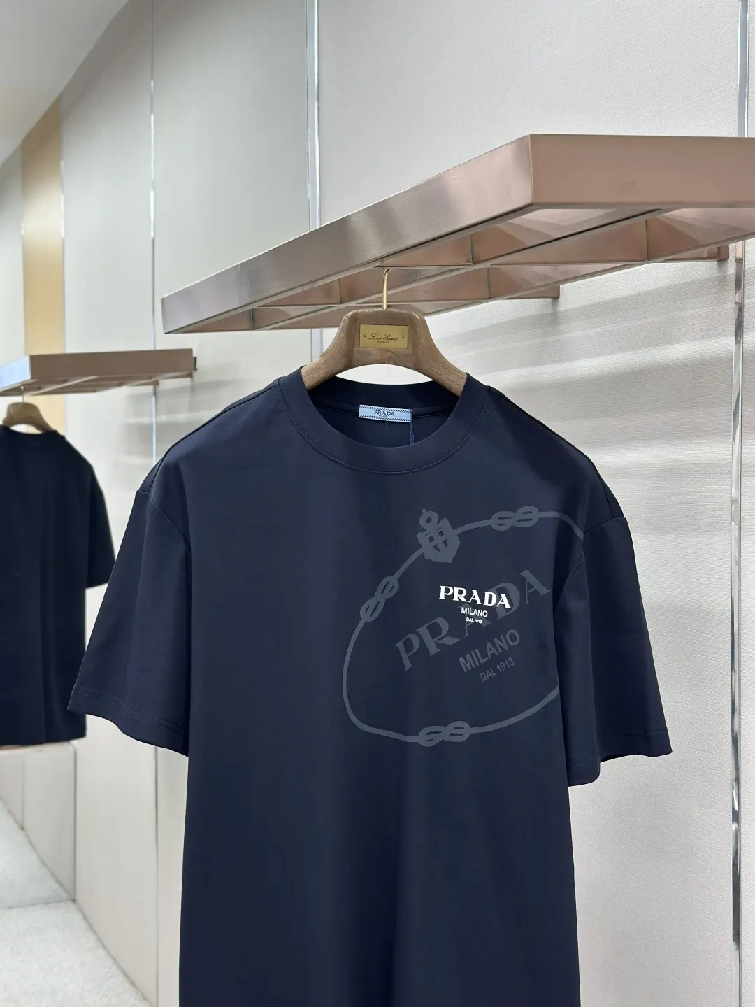 Prada 棉质 Logo 短袖T恤