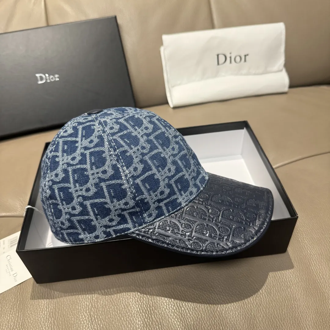 Dior Oblique 蓝色 帽子