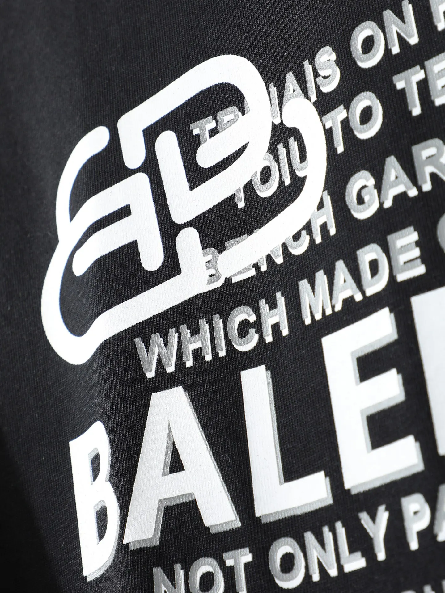Balenciaga 26SS Logo 字母 短袖T恤