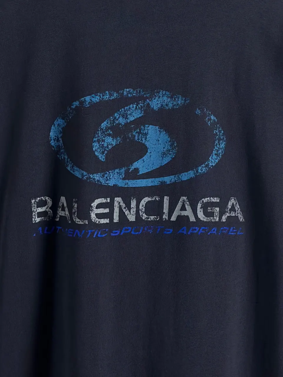 Balenciaga 印花 短袖T恤 街头休闲款