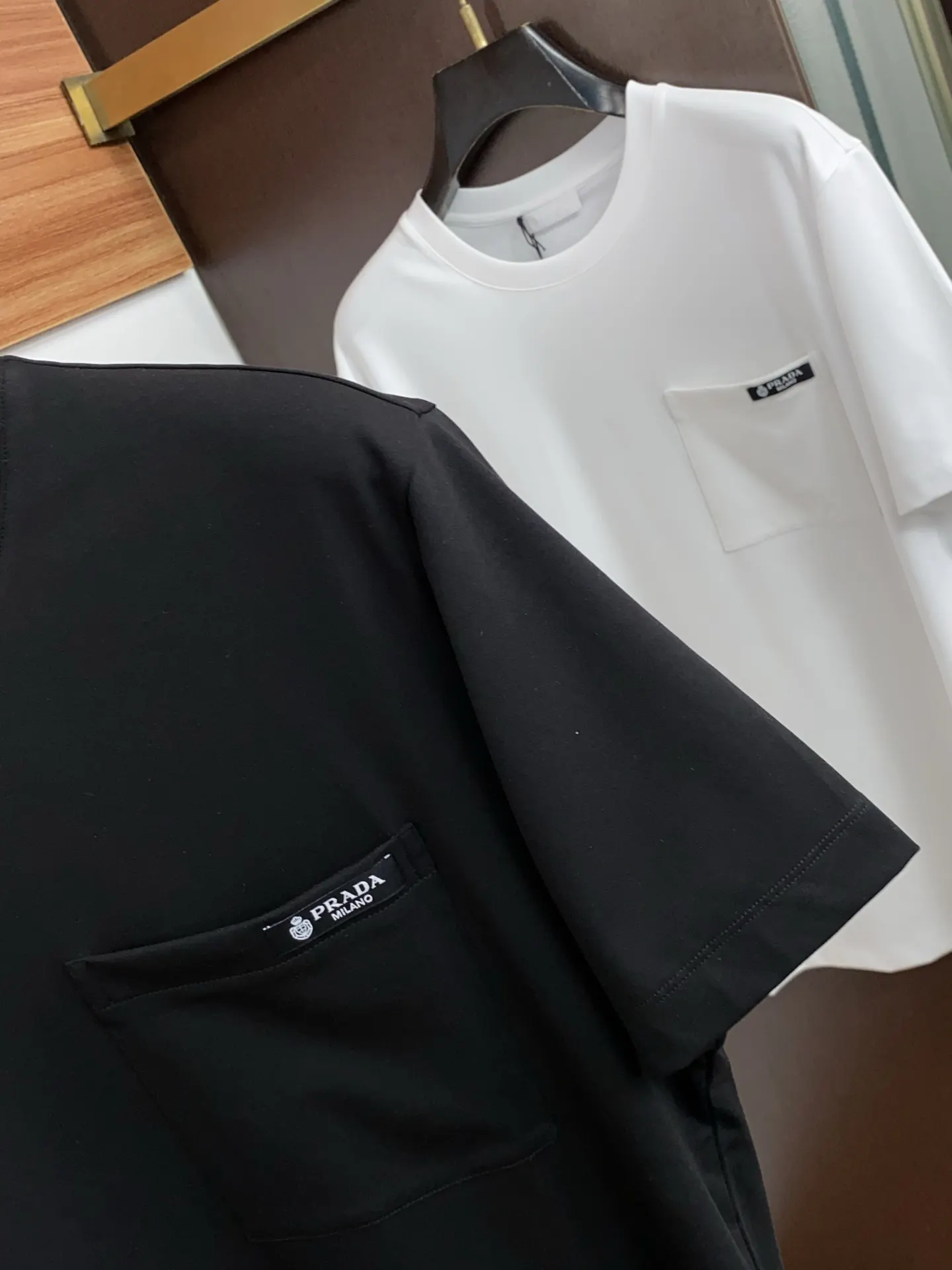Prada 棉质 Logo 短袖T恤