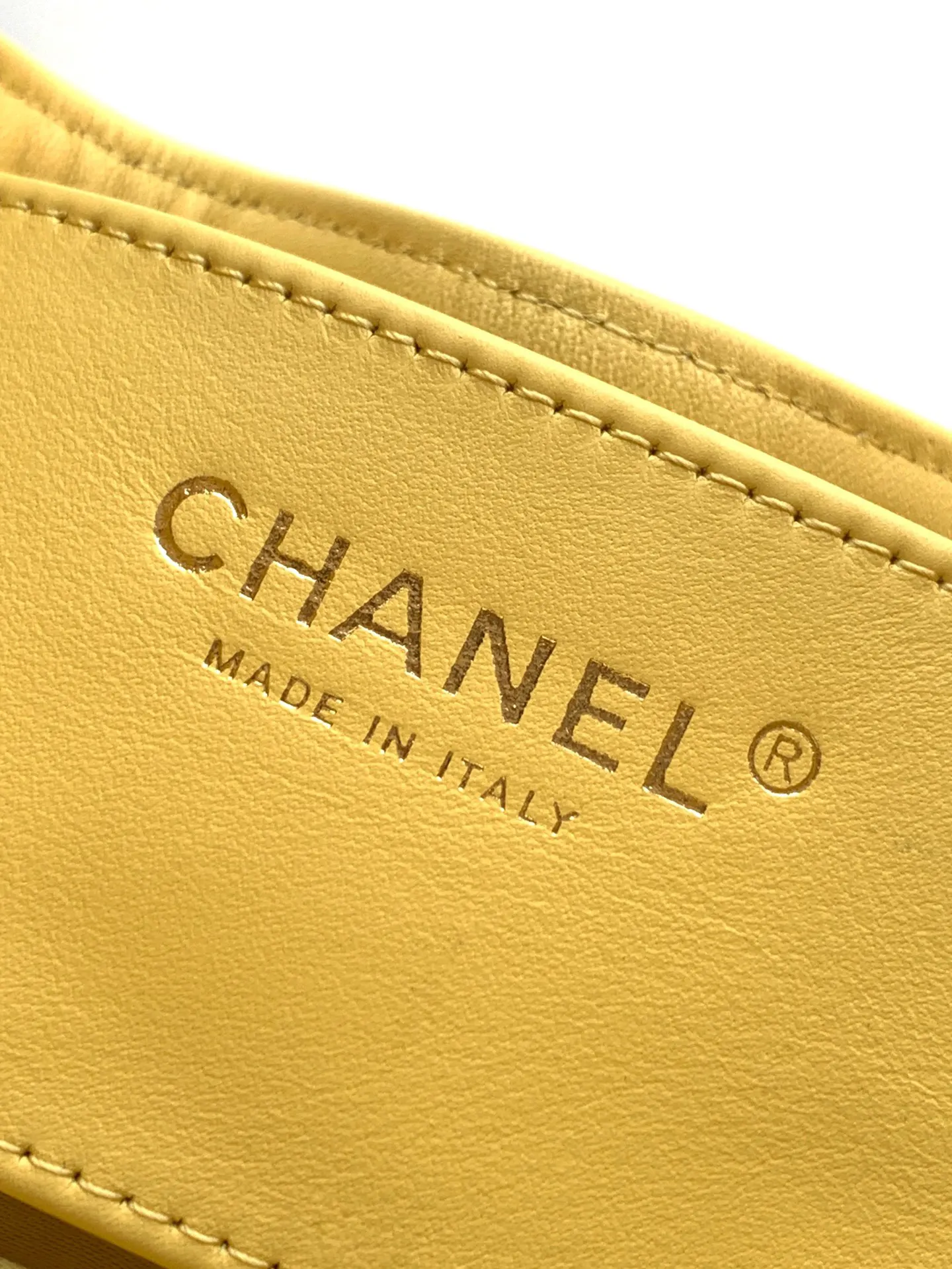 Yellow Chain Bag