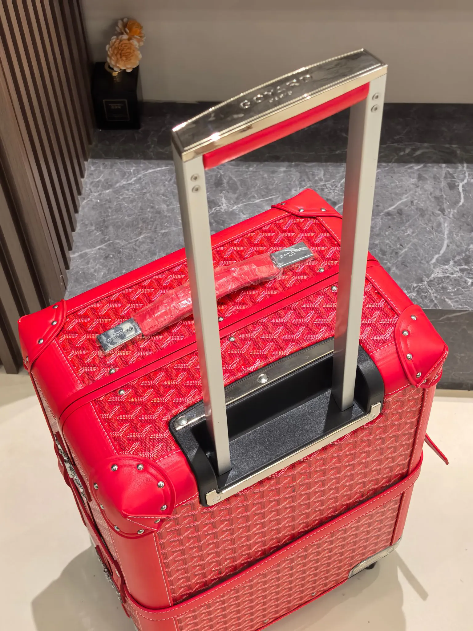 Goyard 戈雅 寸登机箱 全手工精心打造 行李箱 旅行拉杆款 輕便出行款