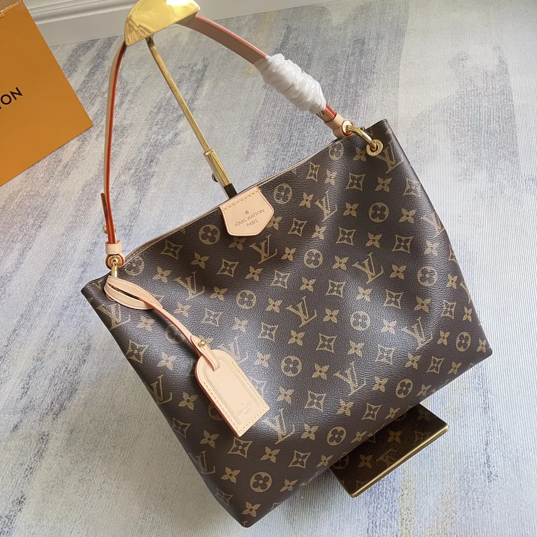 Pink Monogram Top Handle Bag Commuter Leather