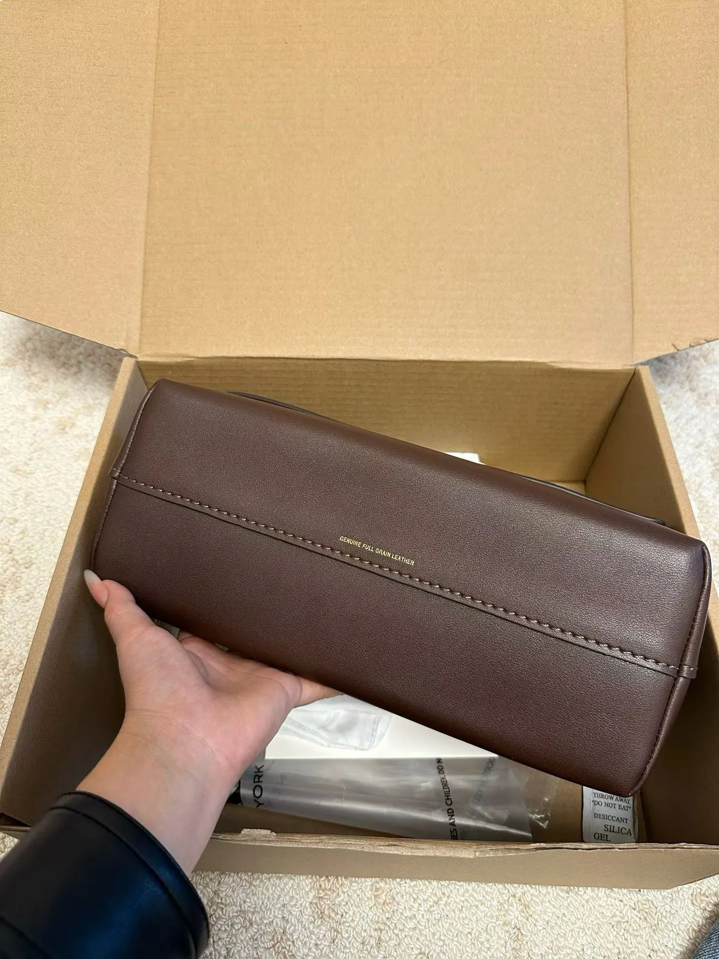 Top Handle Bag Leather