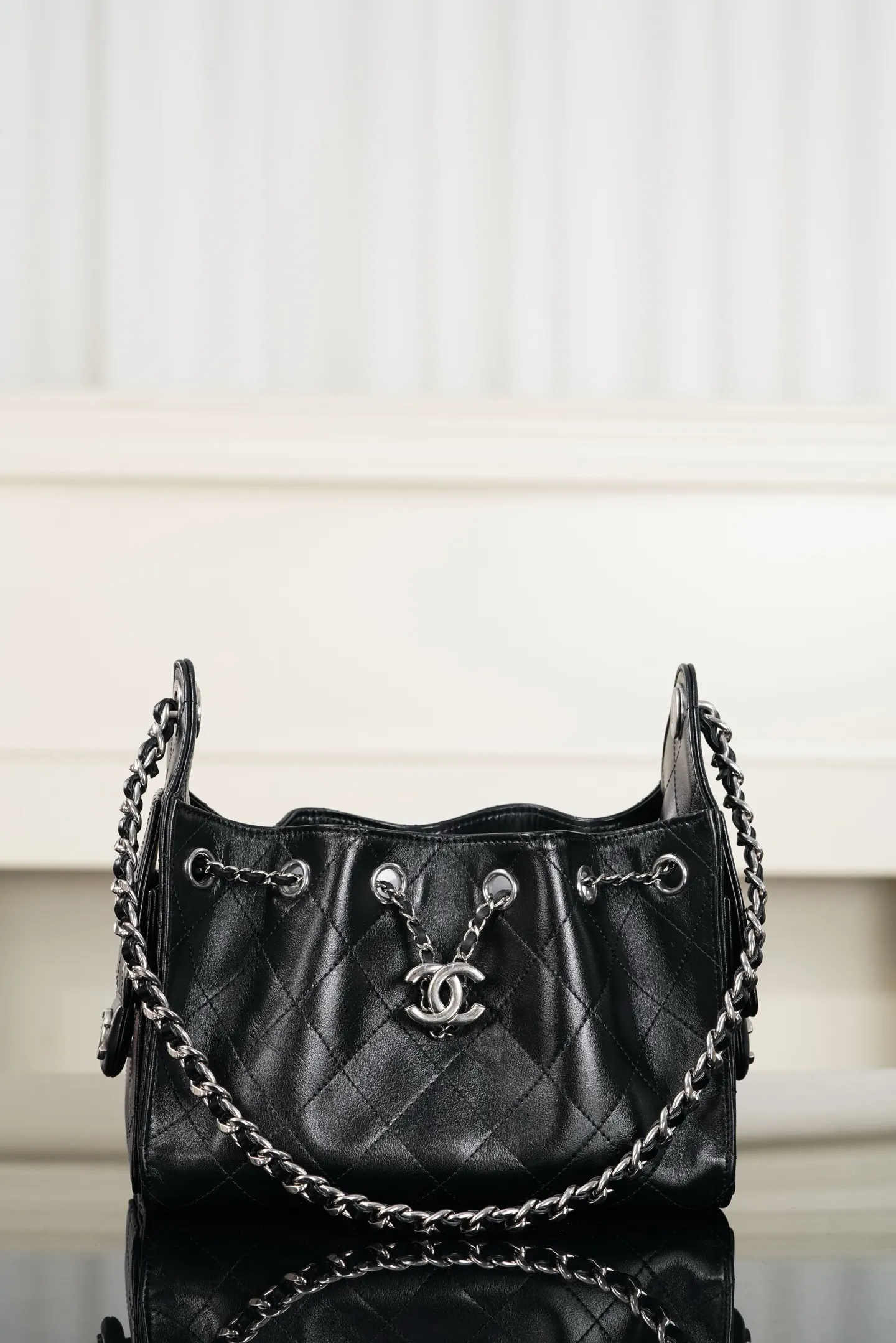 Hobo Shoulder Bag Vintage Leather