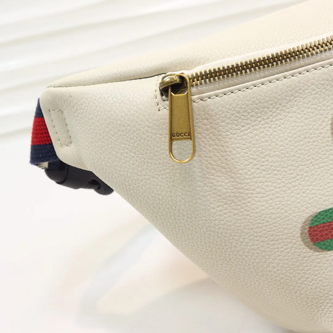 Gucci White Belt Bag Casual