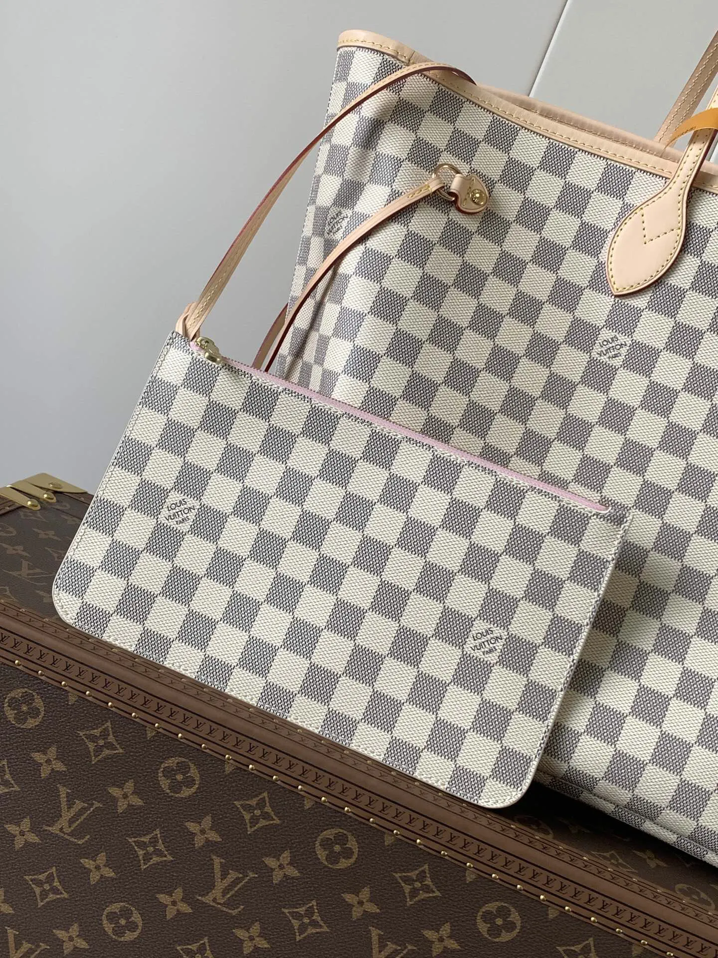 Neverfull 牛皮 托特包 大容量托特款