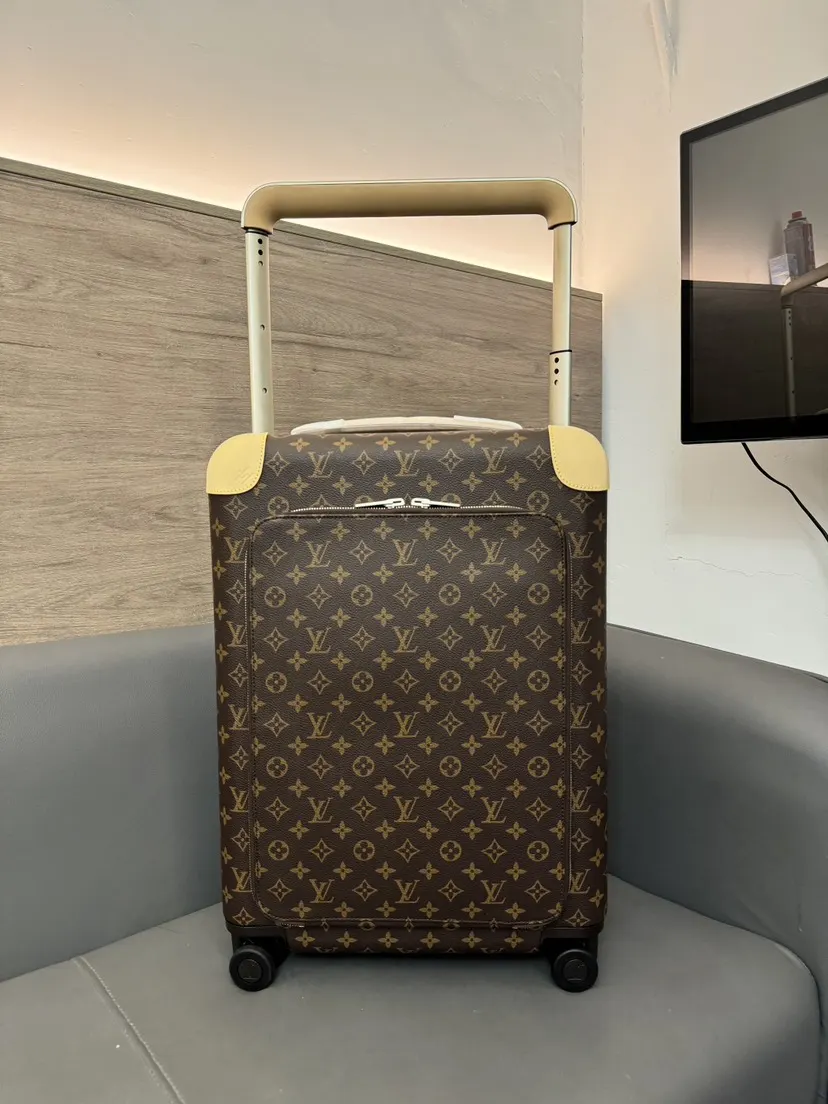 LV 银色 行李箱 旅行拉杆款 轻便出行款