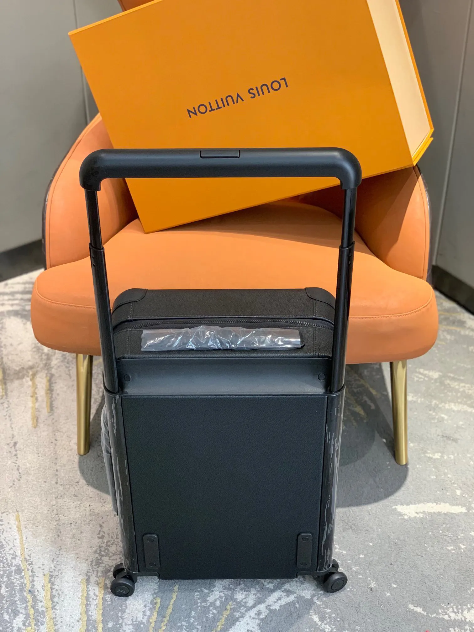 Louis Vuitton Silver Suitcase Travel Lightweight