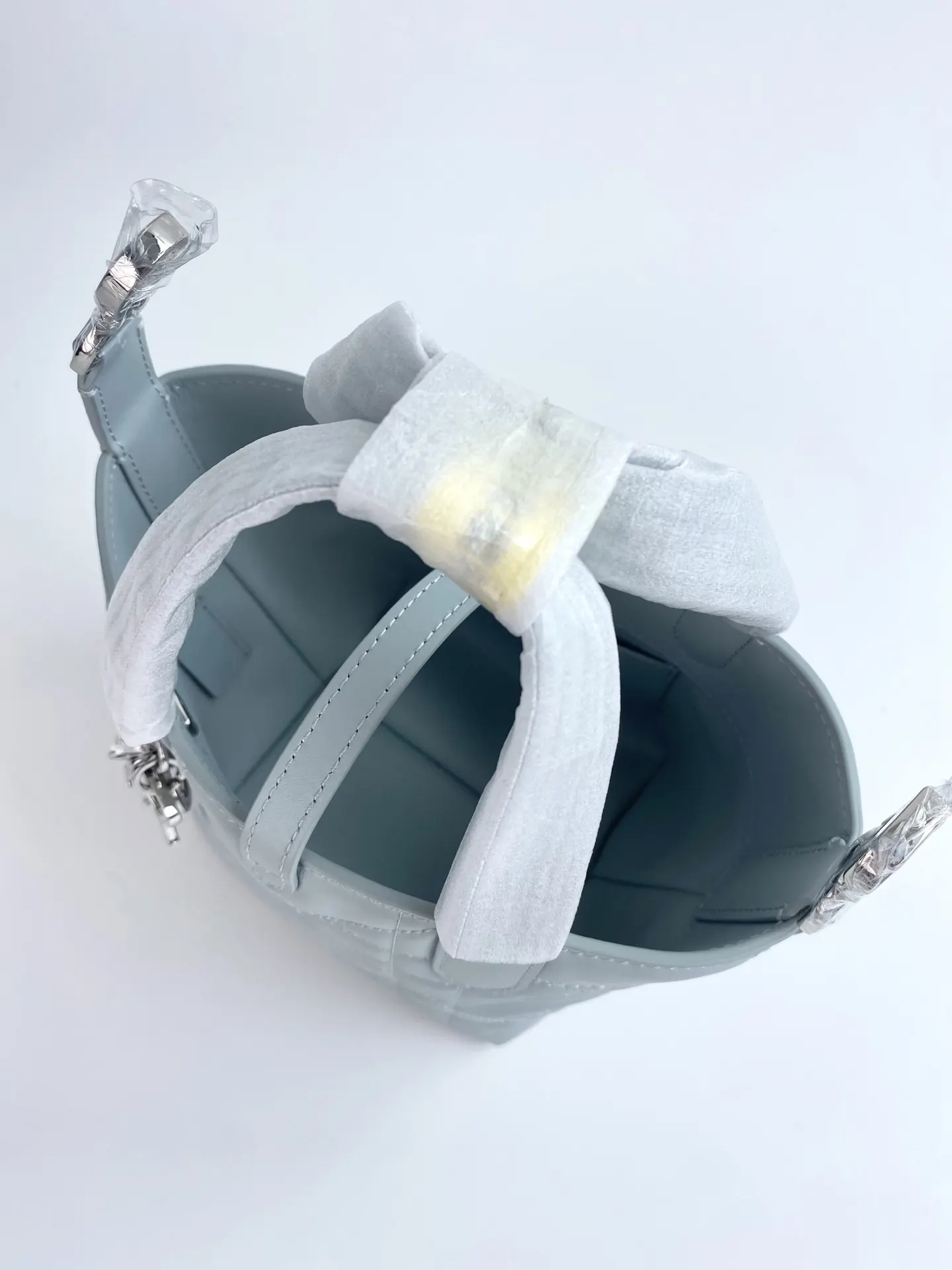 Dior Toujours 浅蓝色牛皮手袋 小号斜挎