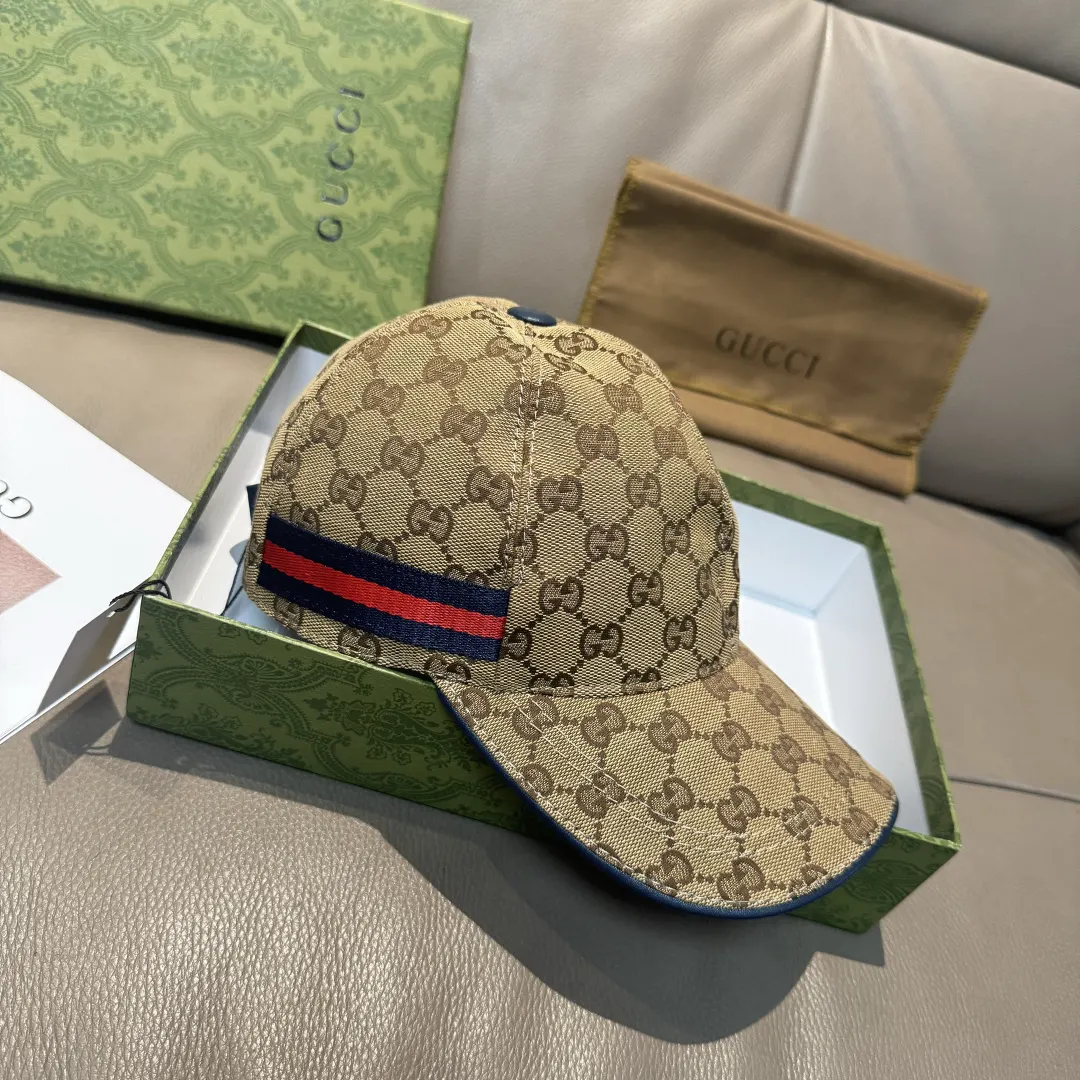 Gucci 牛皮 棒球帽 日常休闲款