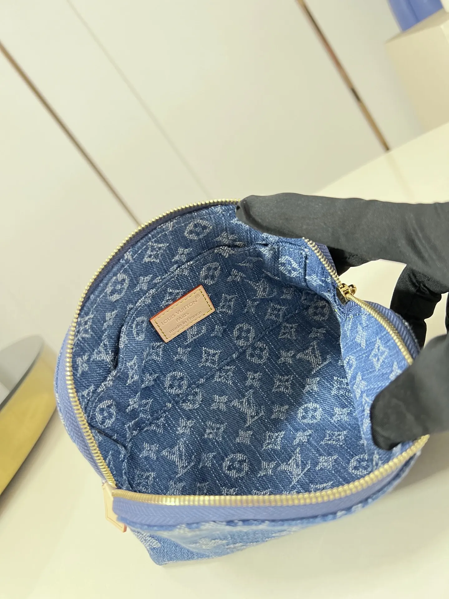LV 丹宁 Mo化妆包 便携收纳款