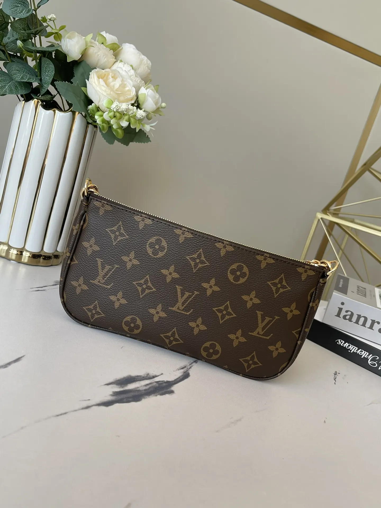 LV 粉色 綠色 帆布 鏈條包 精致鏈條款