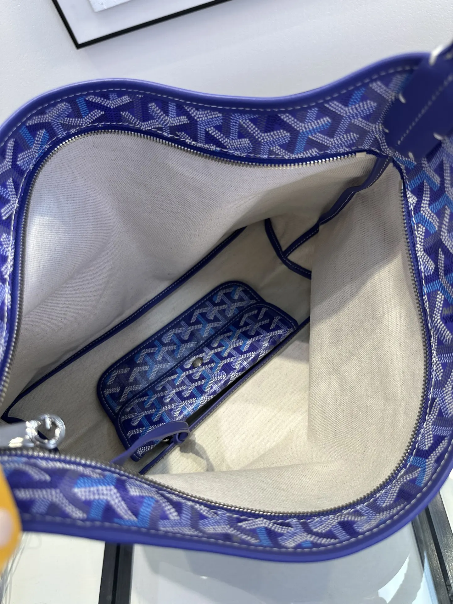 Goyard Hobo 老花 帆布 腋下包 復古腋下背款