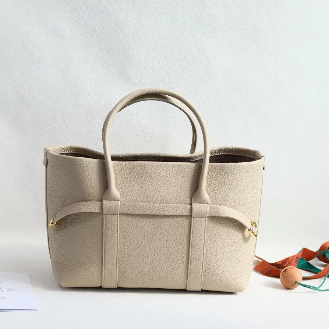 皮革 Loro piana Ghiera 手提包 通勤手提款
