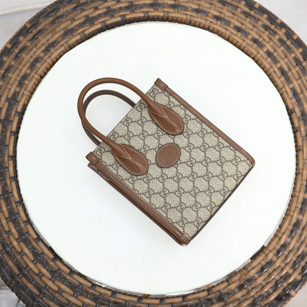Gucci Tote Bag Leather