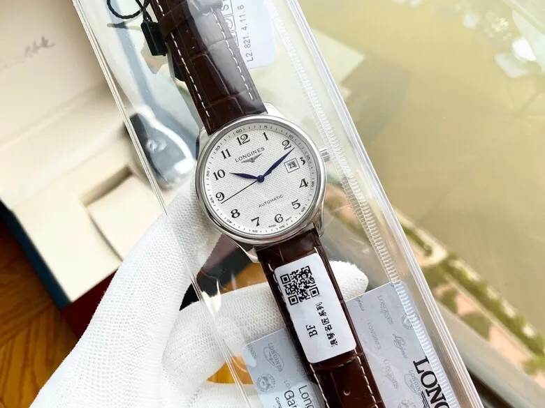 Longines 手錶白钢 浪琴 名匠系列 男士腕表 进口自动 經典腕表款
