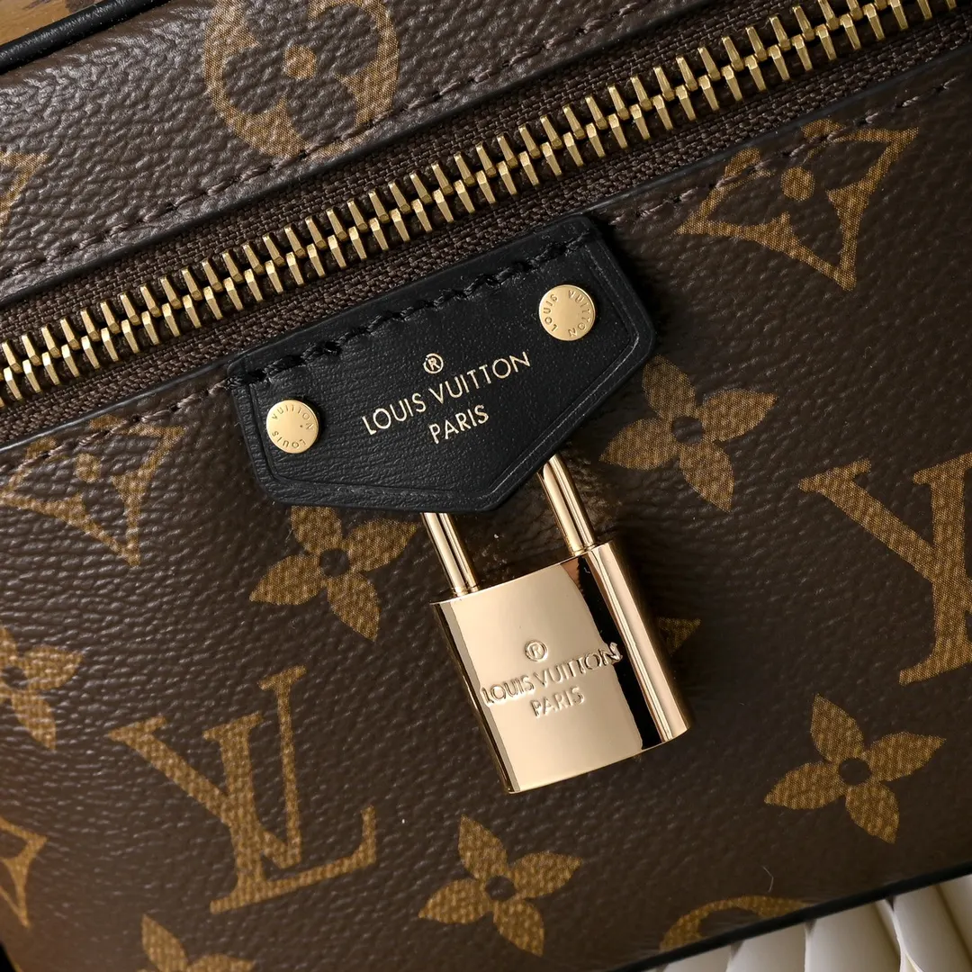 LV 帆布 链条包 精致链条款