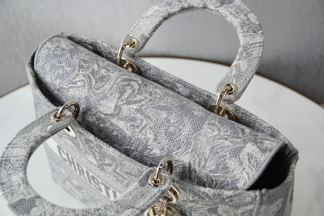 Dior 灰色 金色 斜背包 輕便斜挎款(數字9) Dior 灰色 金色 斜背包 輕便斜挎款(數字9)