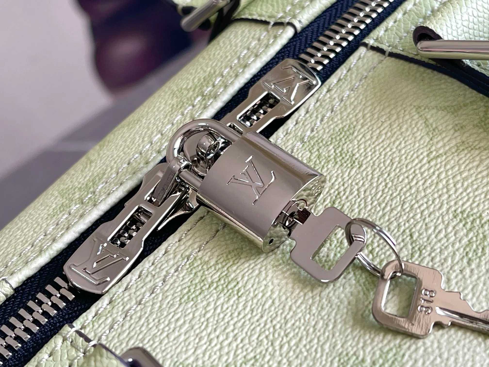 LV Keepall 牛皮 旅行袋 大容量旅行款