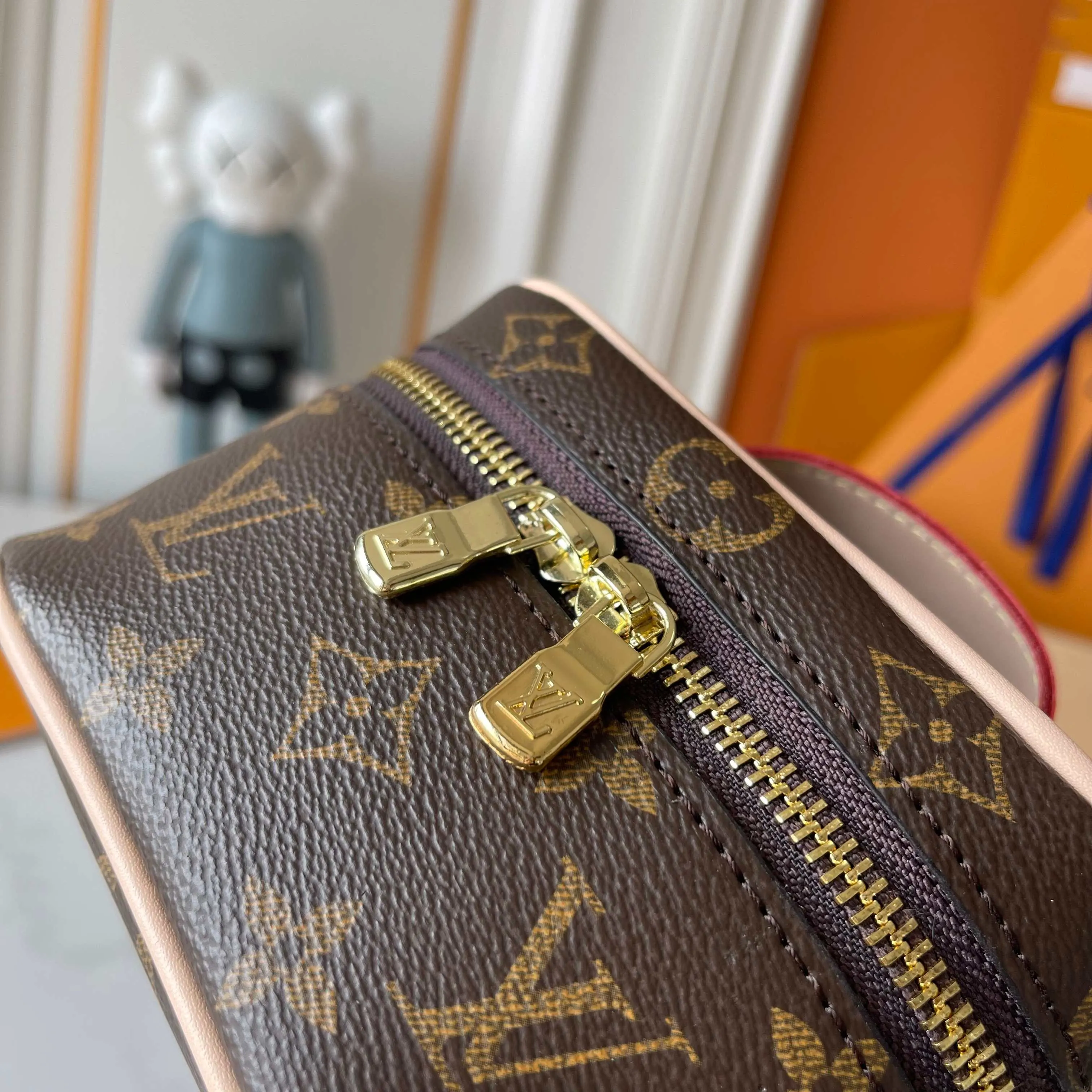 Louis Vuitton Cosmetic Pouch Leather