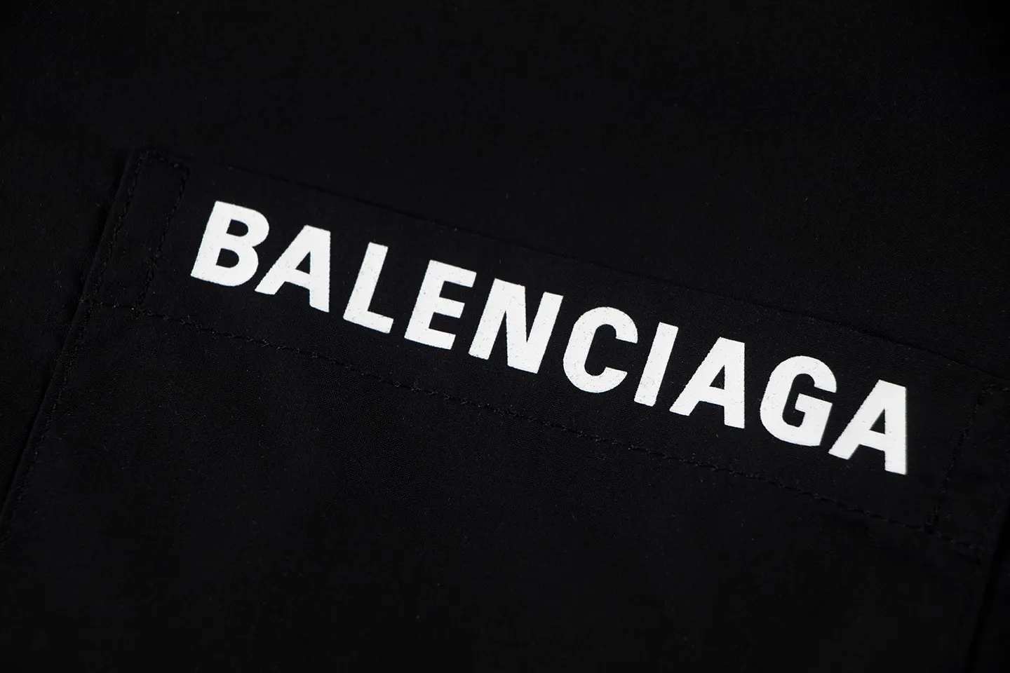 Balenciaga 黑色 衬衫 宽松休闲
