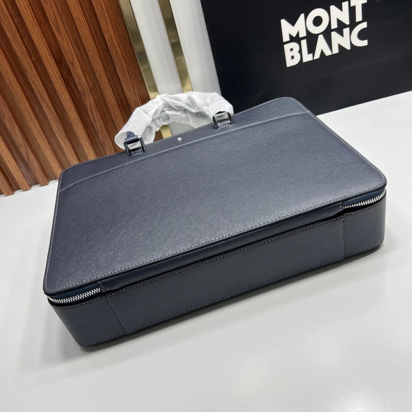 Blue Briefcase Business Commuter
