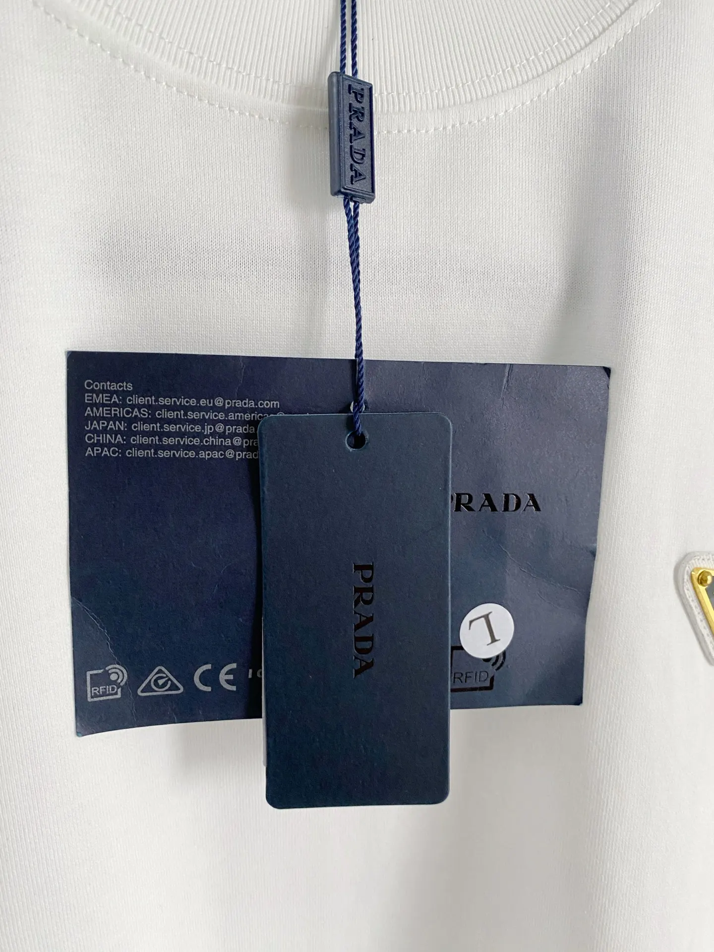 Prada Logo 短袖T恤