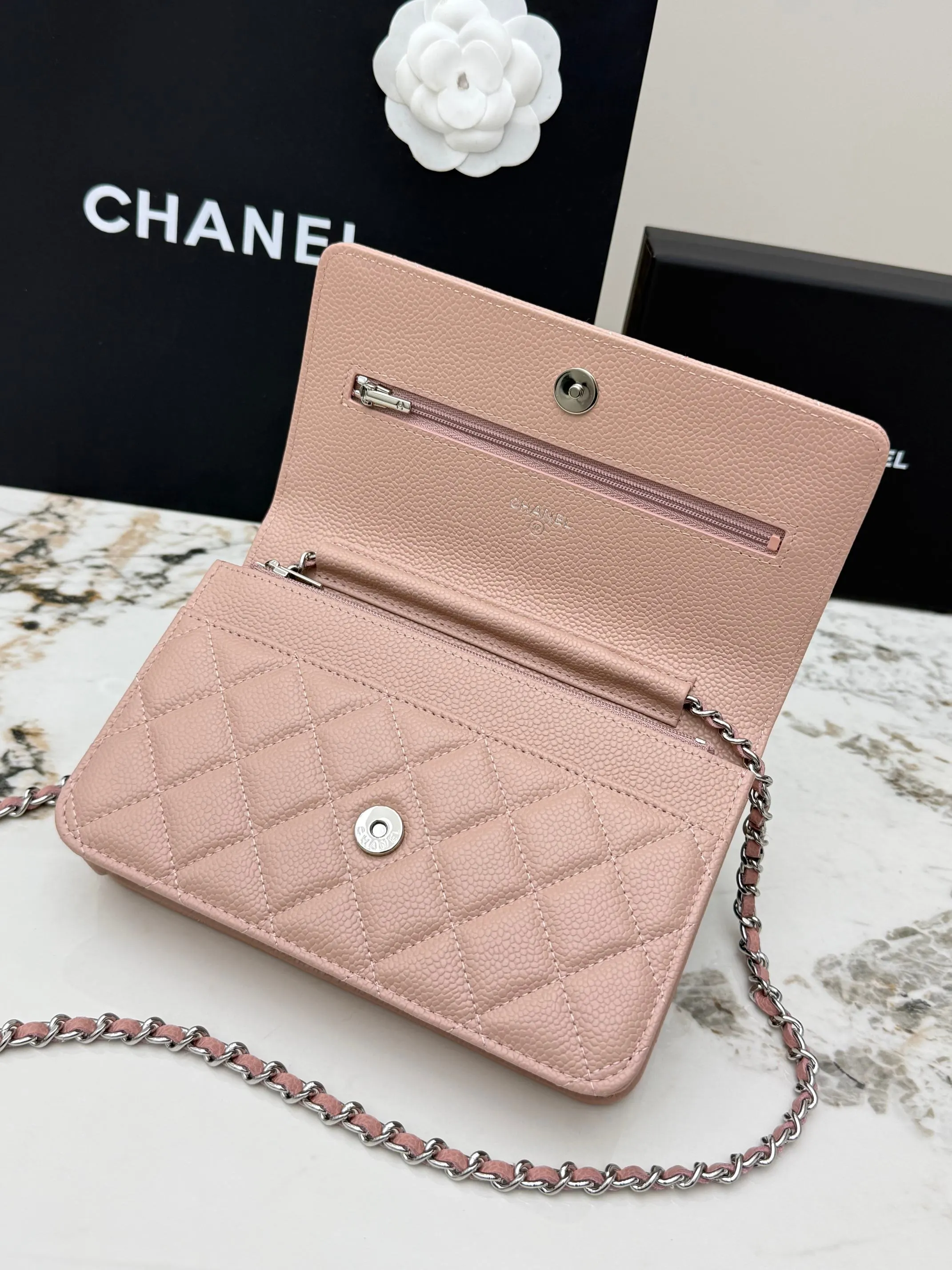 Chanel Chain Bag Leather