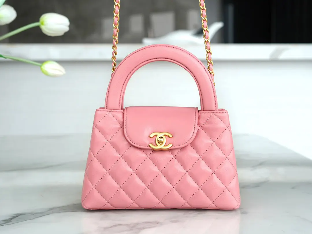 CHANEL 黑色 羊皮 手提包 通勤手提款
