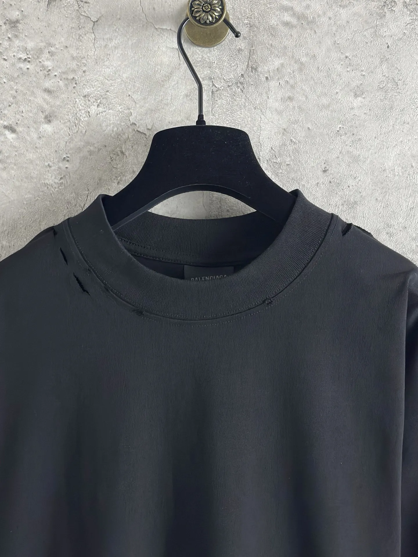 Balenciaga 黑色 短袖T恤