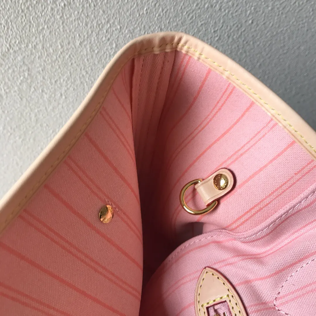 LV Neverfull 金色 牛皮 手拿包 精致手拿款