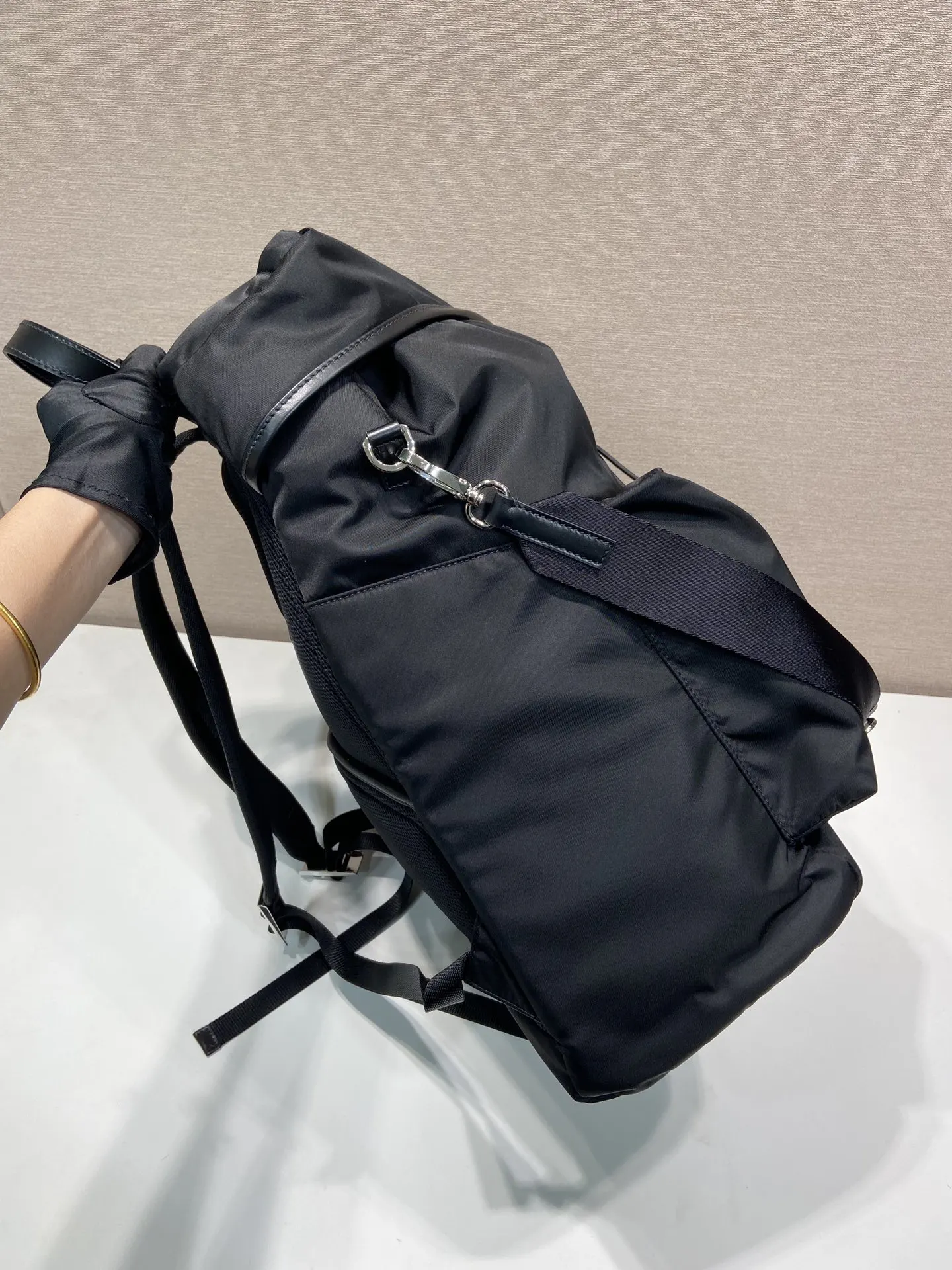 Prada Leather Backpack
