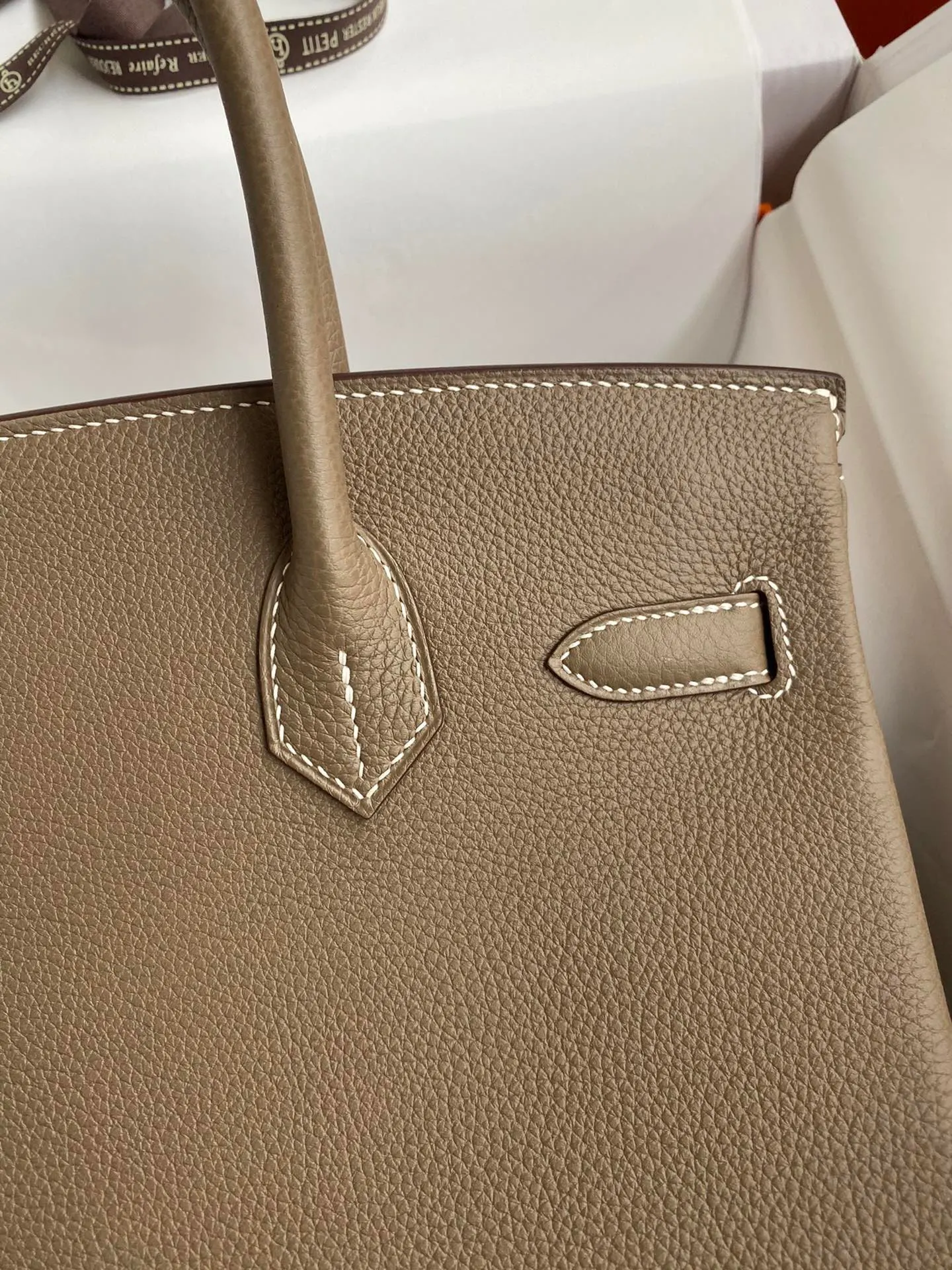 Hermès Birkin Top Handle Bag Classic Leather