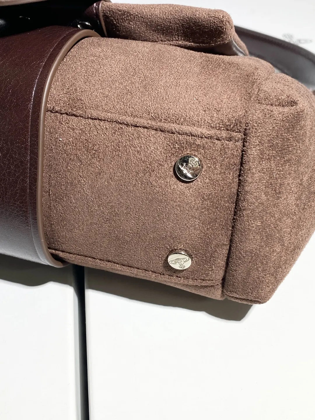 Brown Hobo Shoulder Bag Vintage