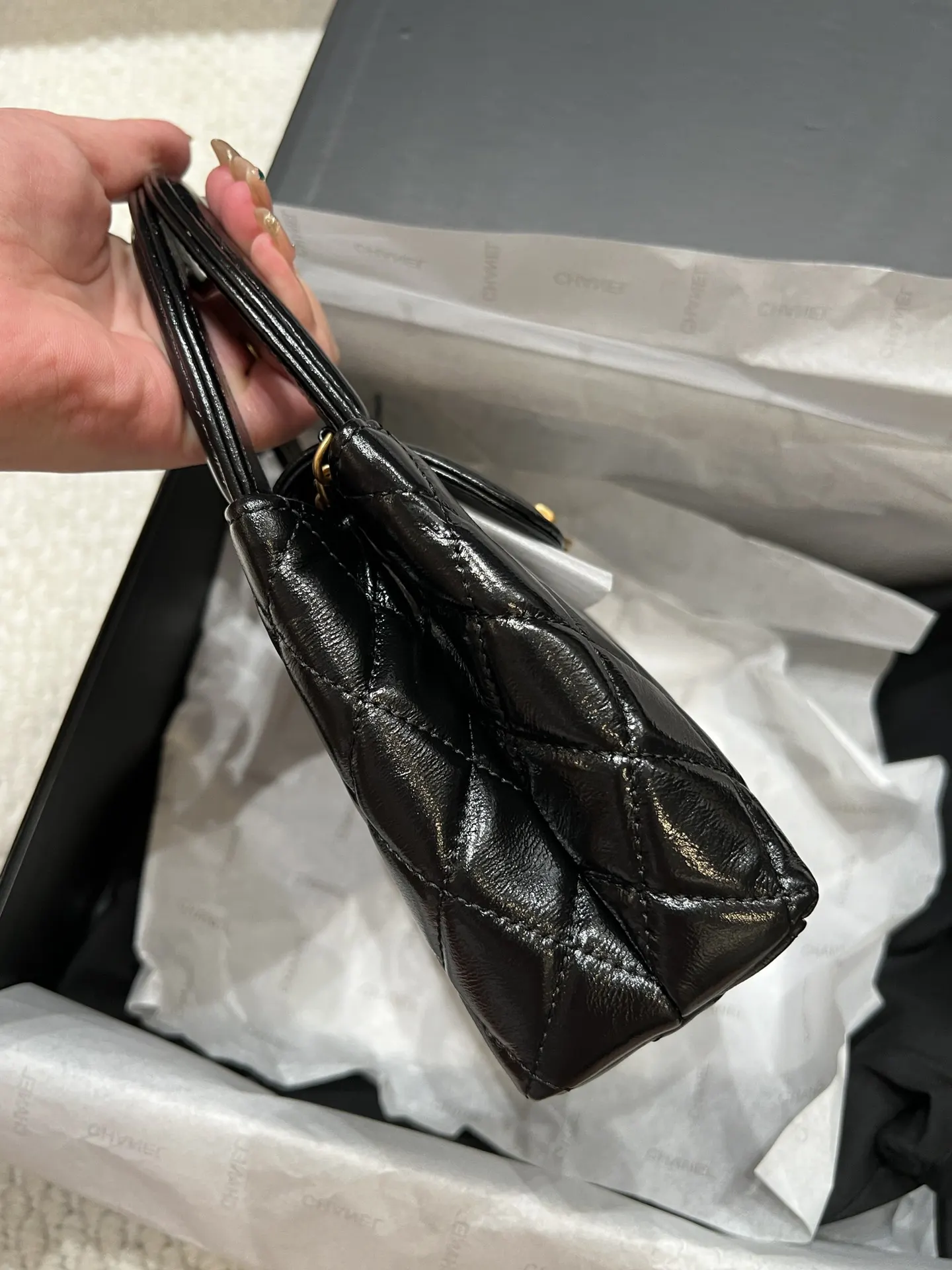 Chanel Black Chain Bag