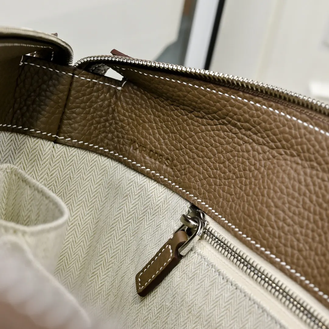 Hermes 牛皮 公文包 商务通勤款