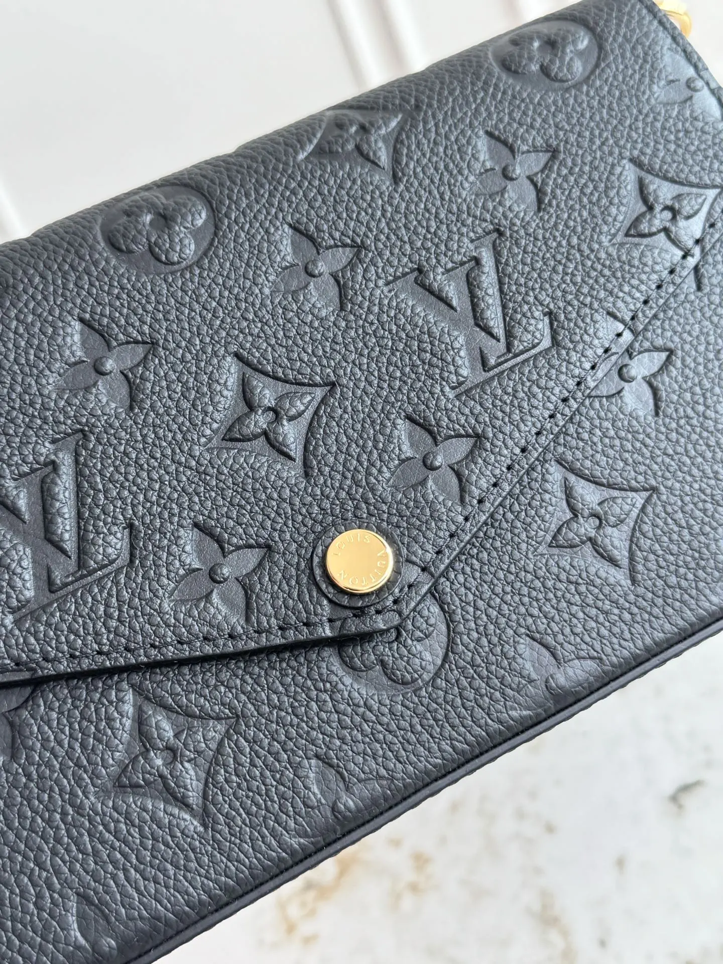 LV M64064 黑色 老花 单肩包 实拍款02 精选款