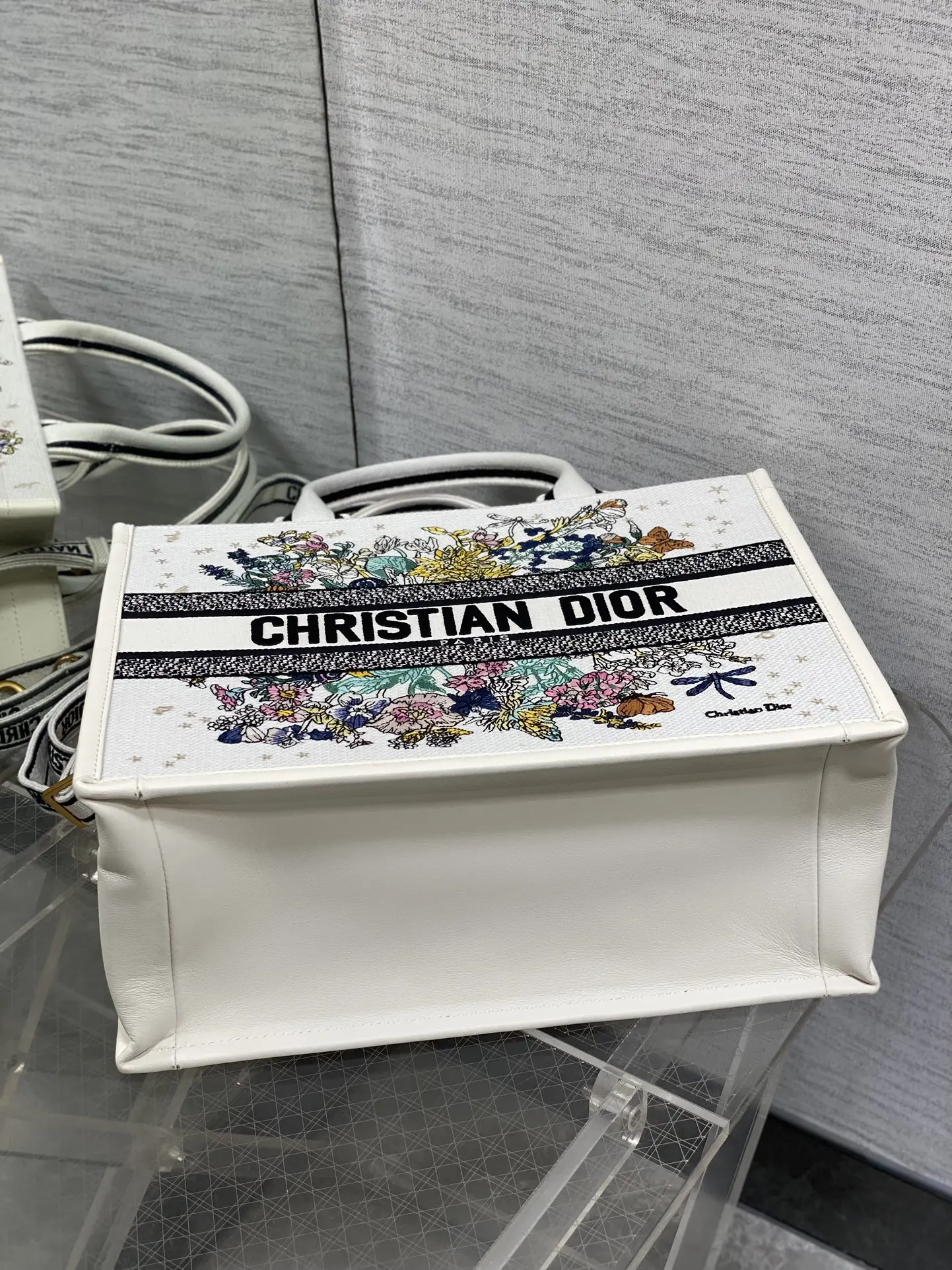 白色 奶白 小牛皮 托特包 大容量托特款