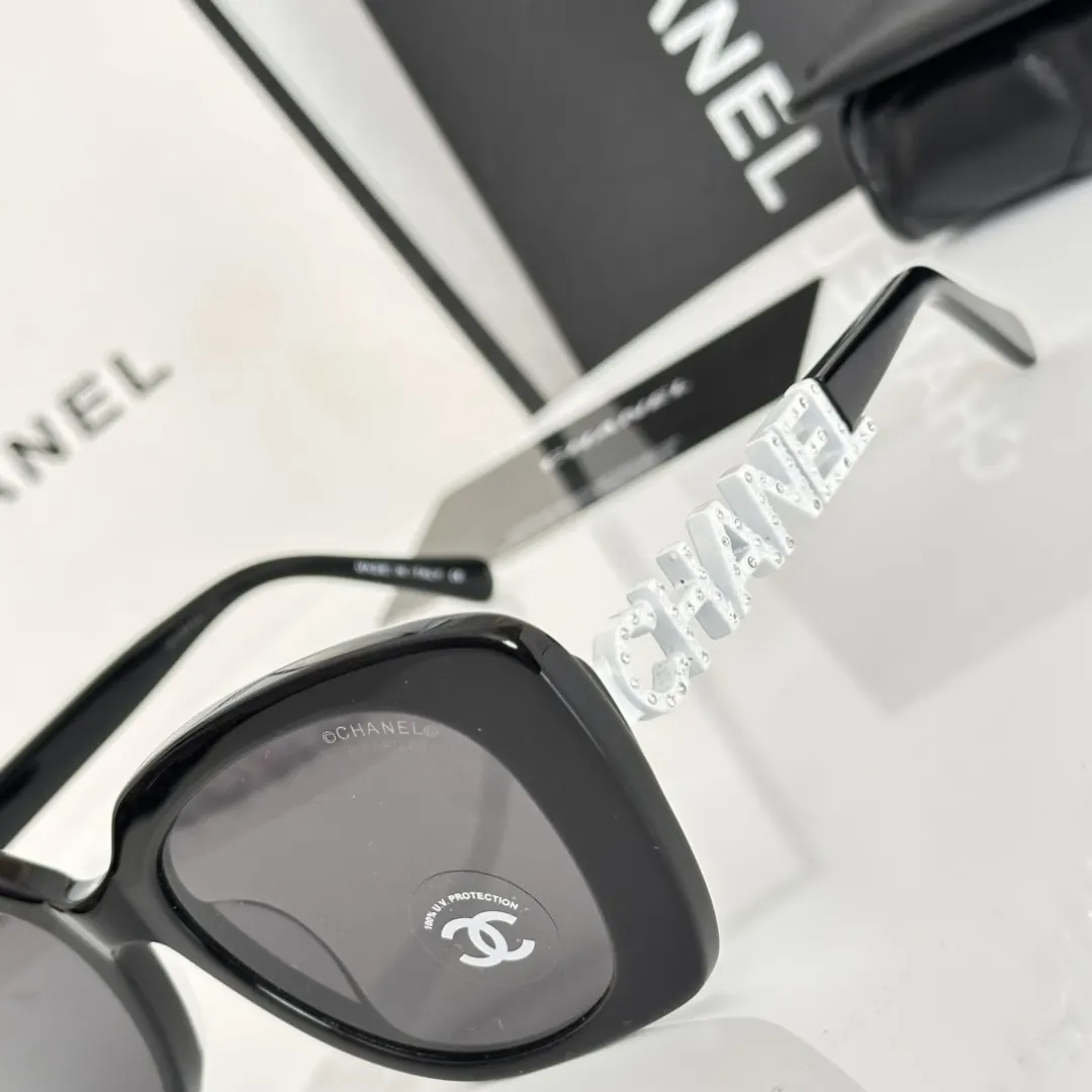 Chanel 字母 墨镜 时尚防晒 太阳镜