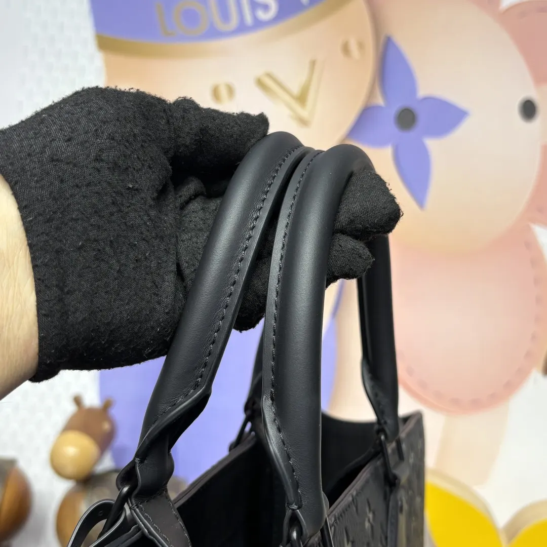 牛皮 短手柄方便手提 长手柄实现肩背 托特包 大容量托特款