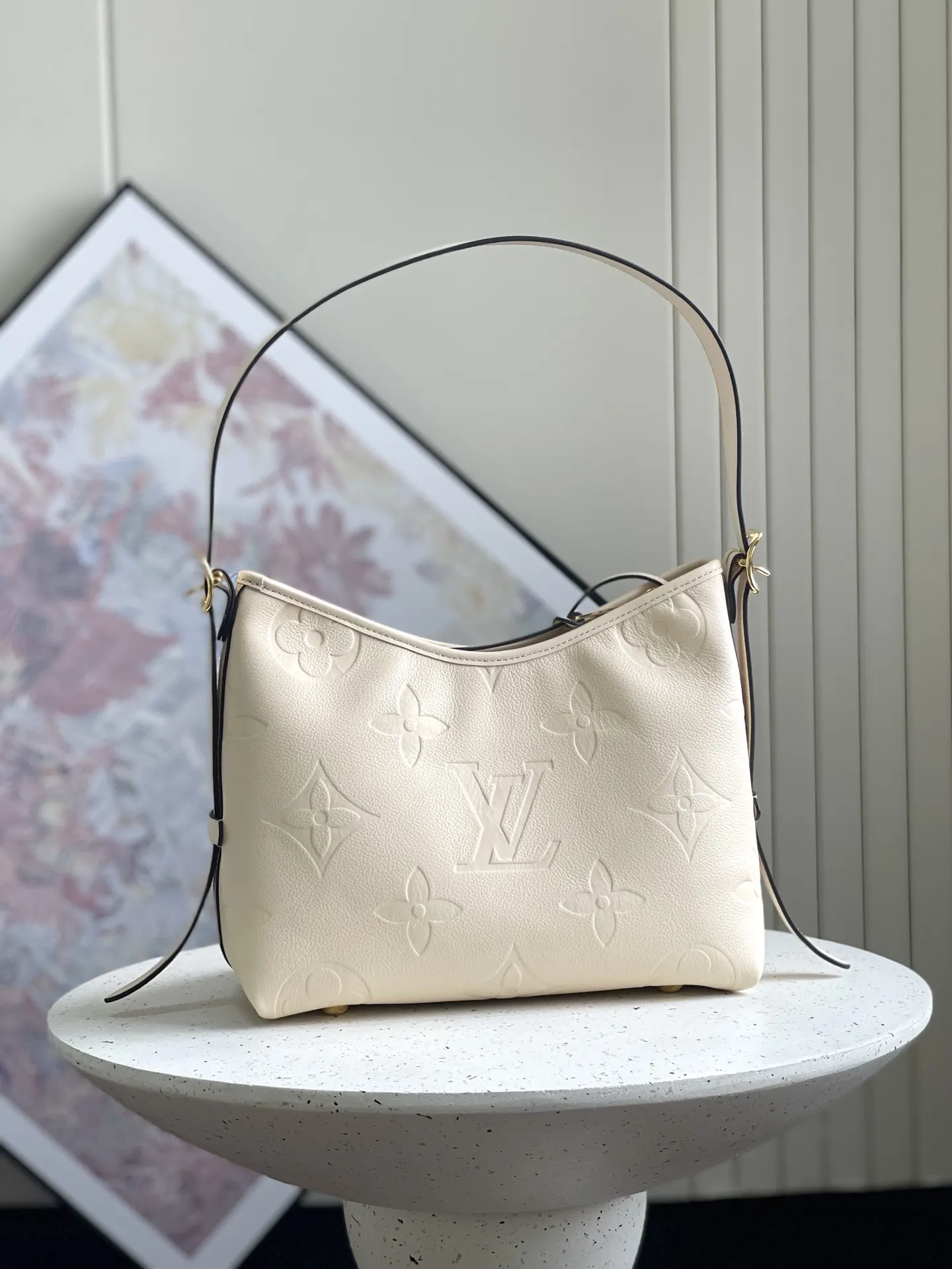 CarryAll 白色 米白 Mo手拿包 精致手拿款