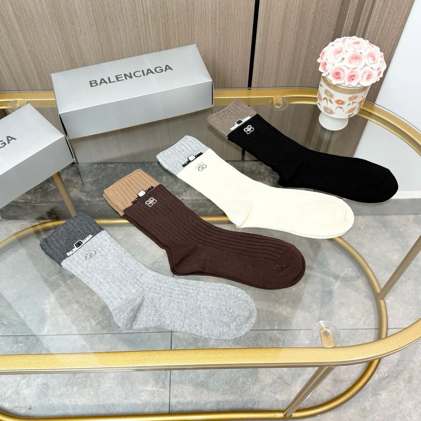 Balenciaga Cotton Logo Shoulder Bag