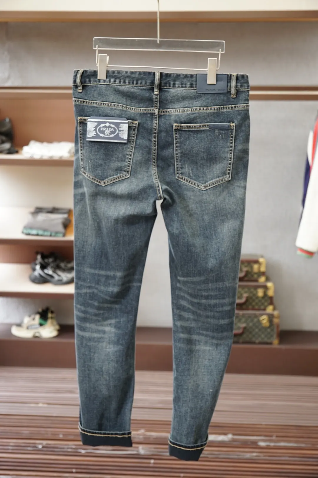 Prada Denim Jeans Relaxed Fit Pants