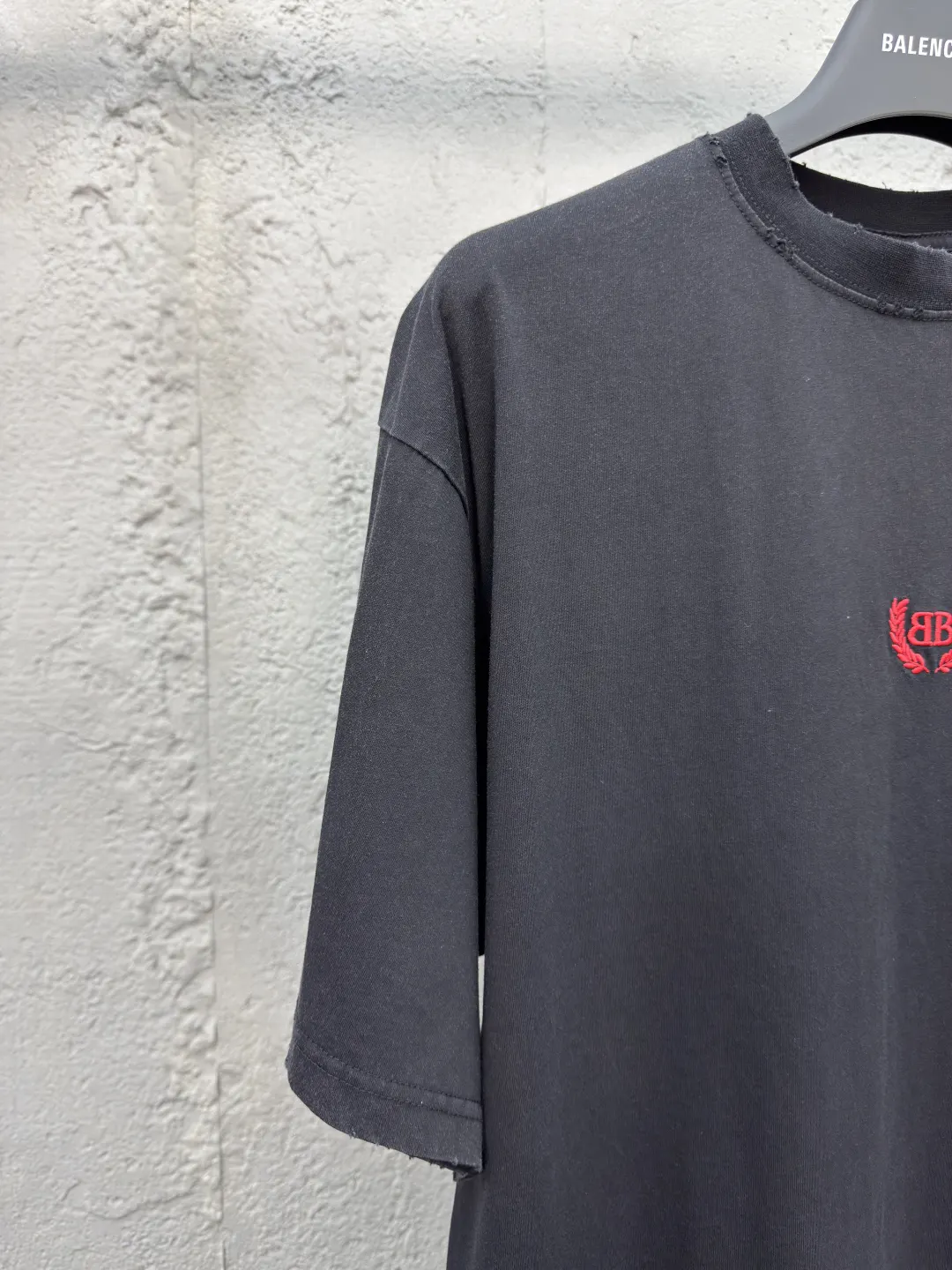 Balenciaga 黑色 Logo 短袖T恤