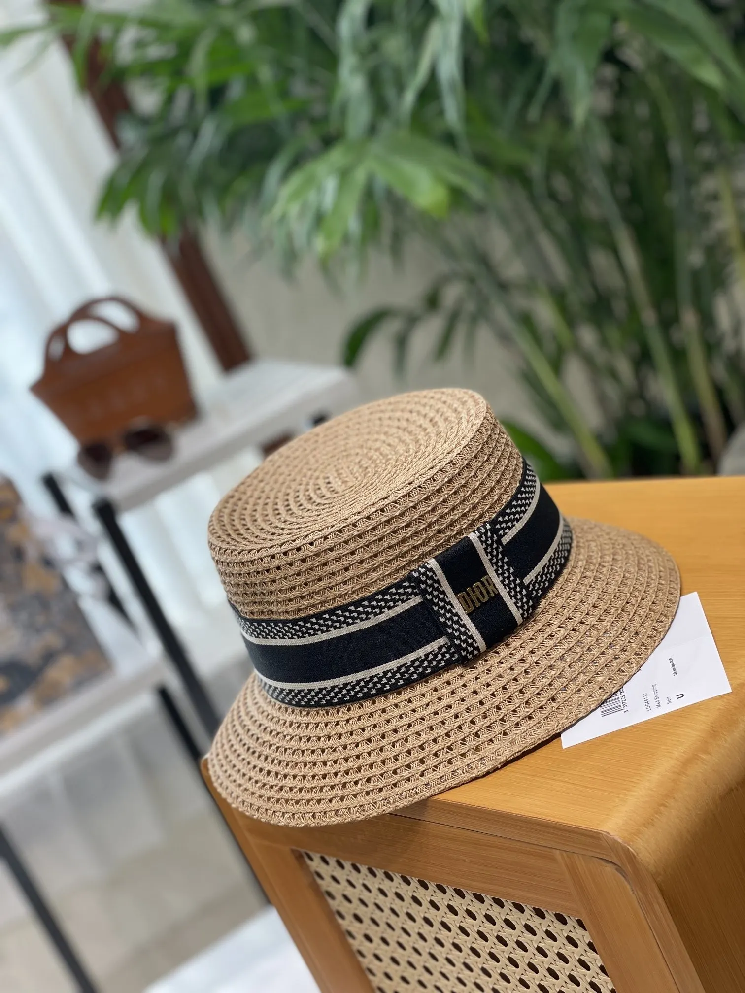 Dior 黑色字母渔夫帽 休闲 帽子